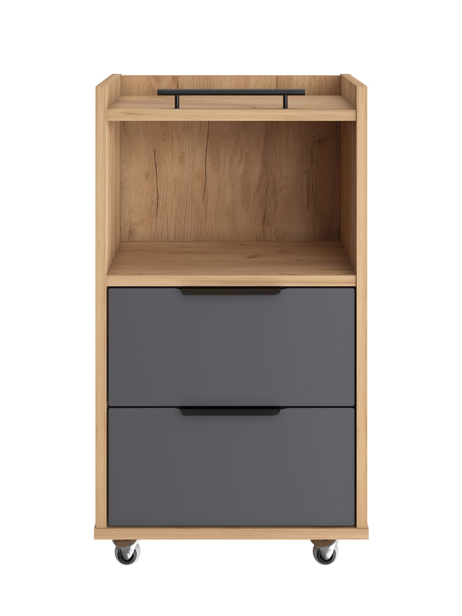 Тумба К-30 дуб крафт золотой/графит