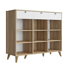 Тумба Велламо ВО-05 блэквуд ячменный/бланж