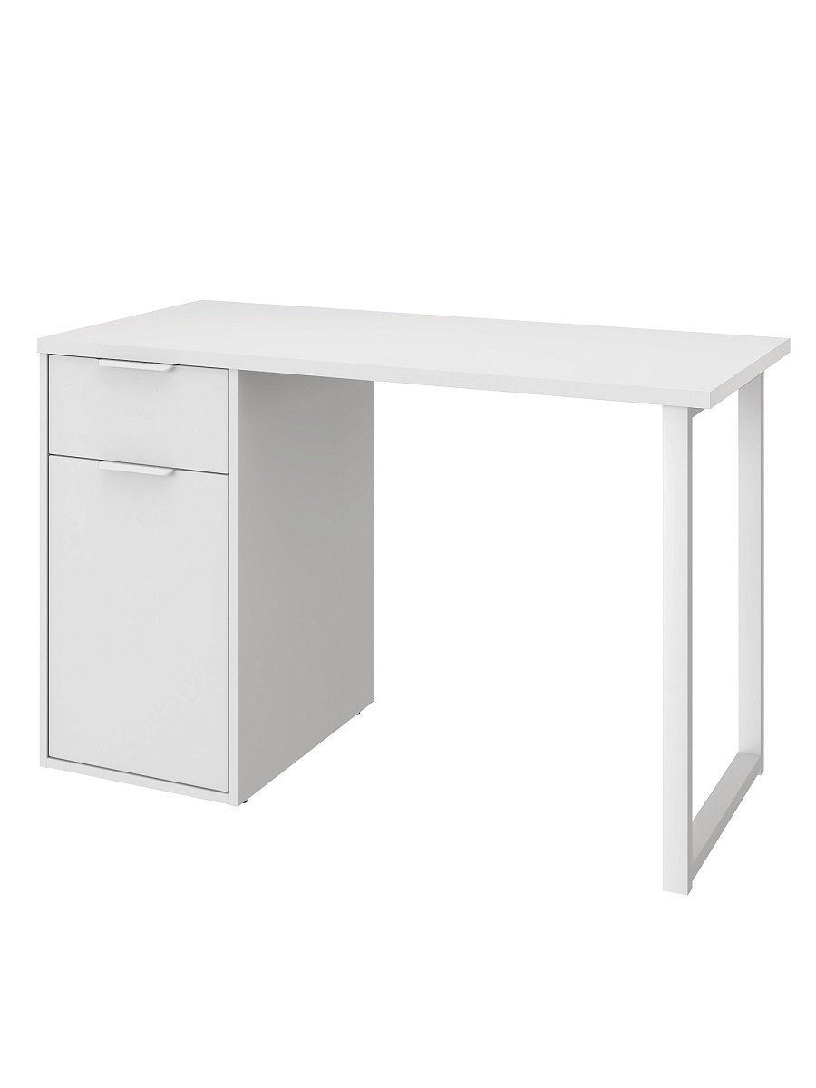 Стол С-418 белый структурный/меренга