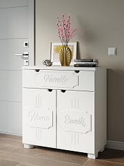 Тумба ДримСтар ДС-18 белое дерево