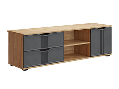 Тумба Эмилия ЭЛ-40 дуб крафт золотой/графит