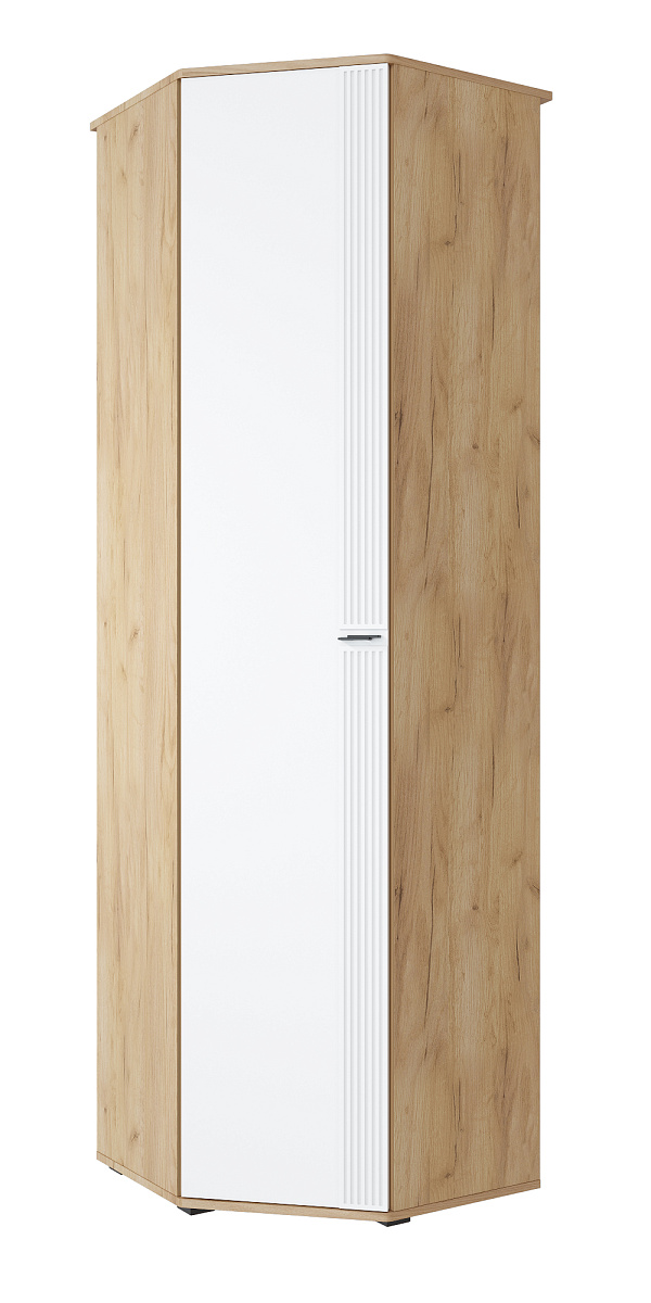 Комплект мебели для прихожей Эмилия ЭЛ-015 дуб крафт золотой/меренга