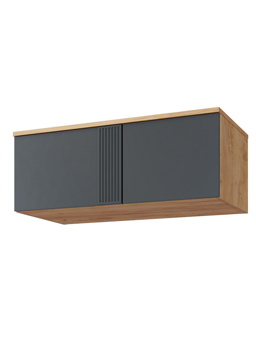 Антресоль Эмилия ЭЛ-51 дуб крафт золотой/графит