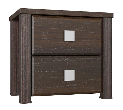 Тумба прикроватная Изабель ИЗ-2 орех темный