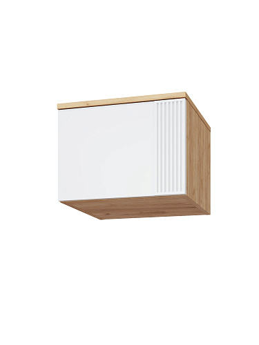 Антресоль Эмилия ЭЛ-50 дуб крафт золотой/меренга