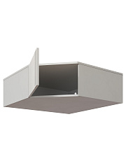 Антресоль Эмилия ЭЛ-55 кашемир/шарли керамика