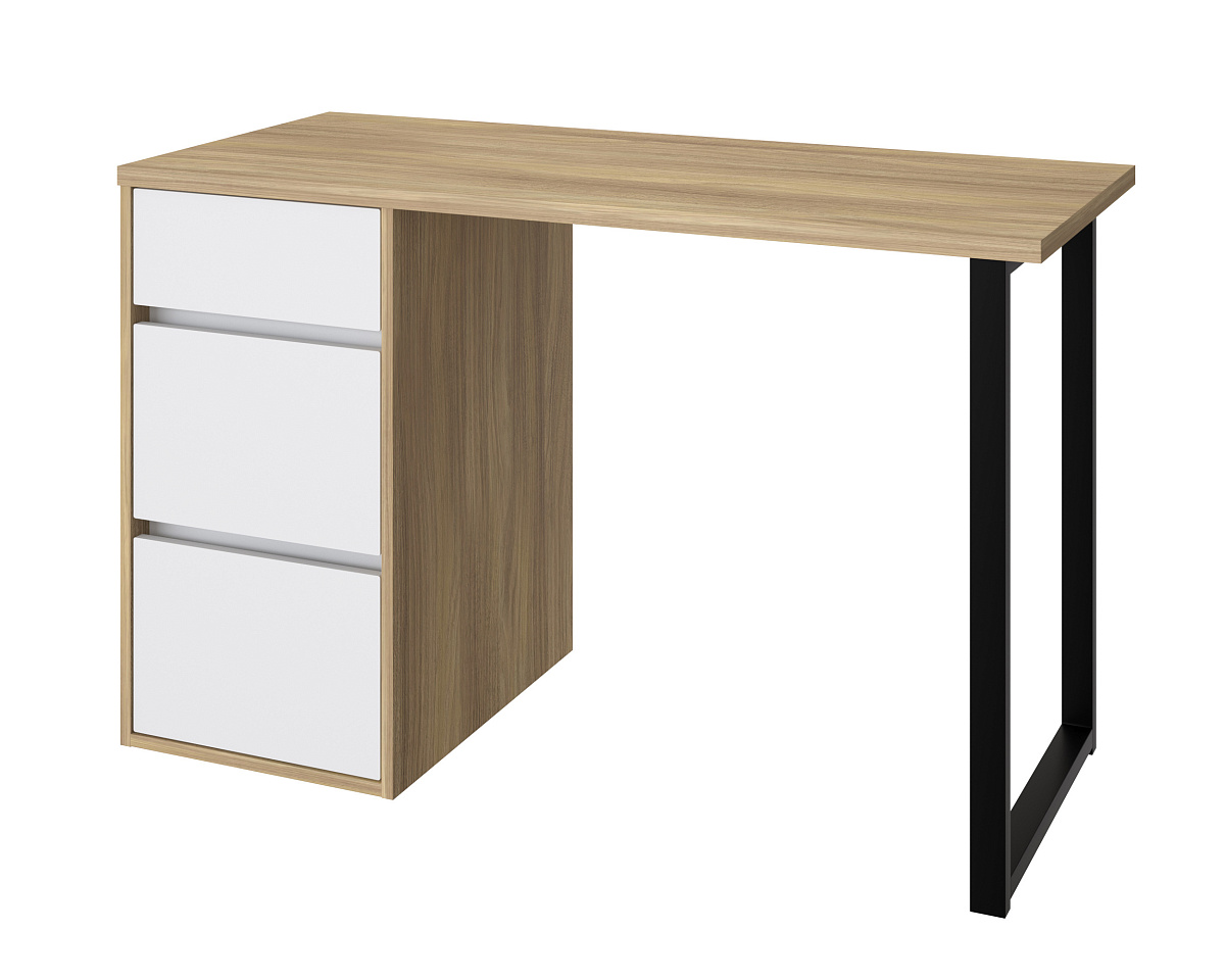 Стол С-401 блэквуд ячменный/меренга