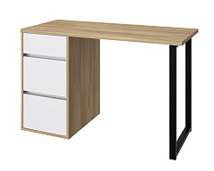 Стол С-401 блэквуд ячменный/меренга