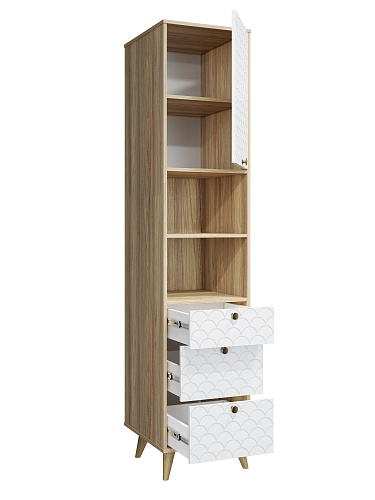 Пенал Велламо ВО-14 блэквуд ячменный/бланж