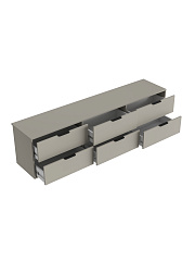 Тумба Оптима ОП-24 глиняный серый/риолит