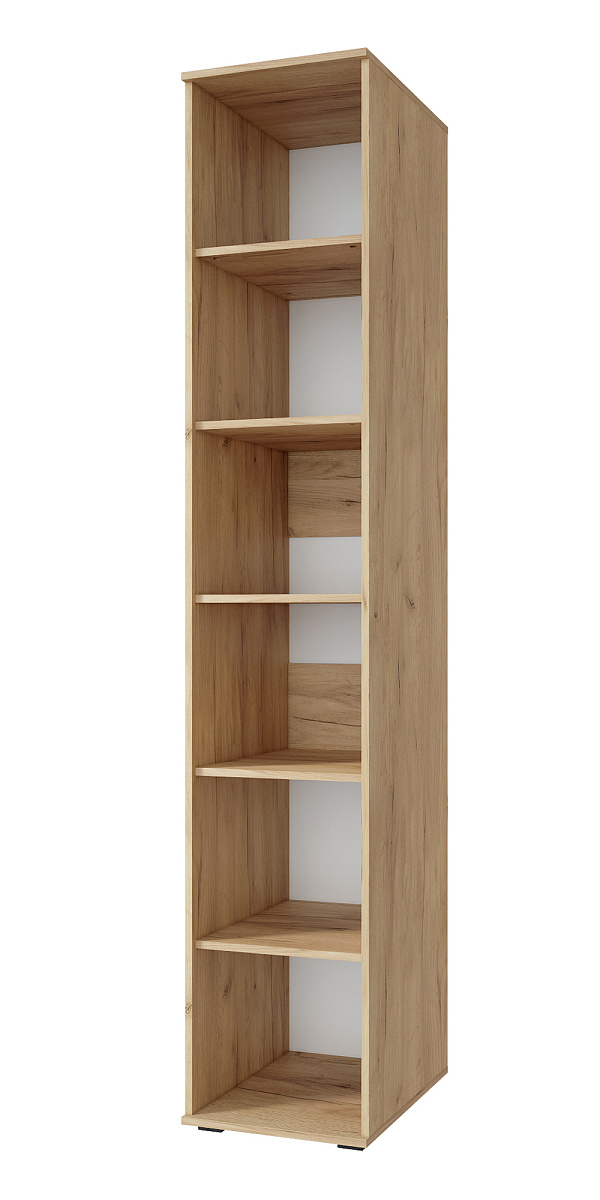 Пенал Эмилия ЭЛ-15К глухой дуб крафт золотой/графит